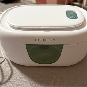 Momcozy White and Green Wipe Warmer